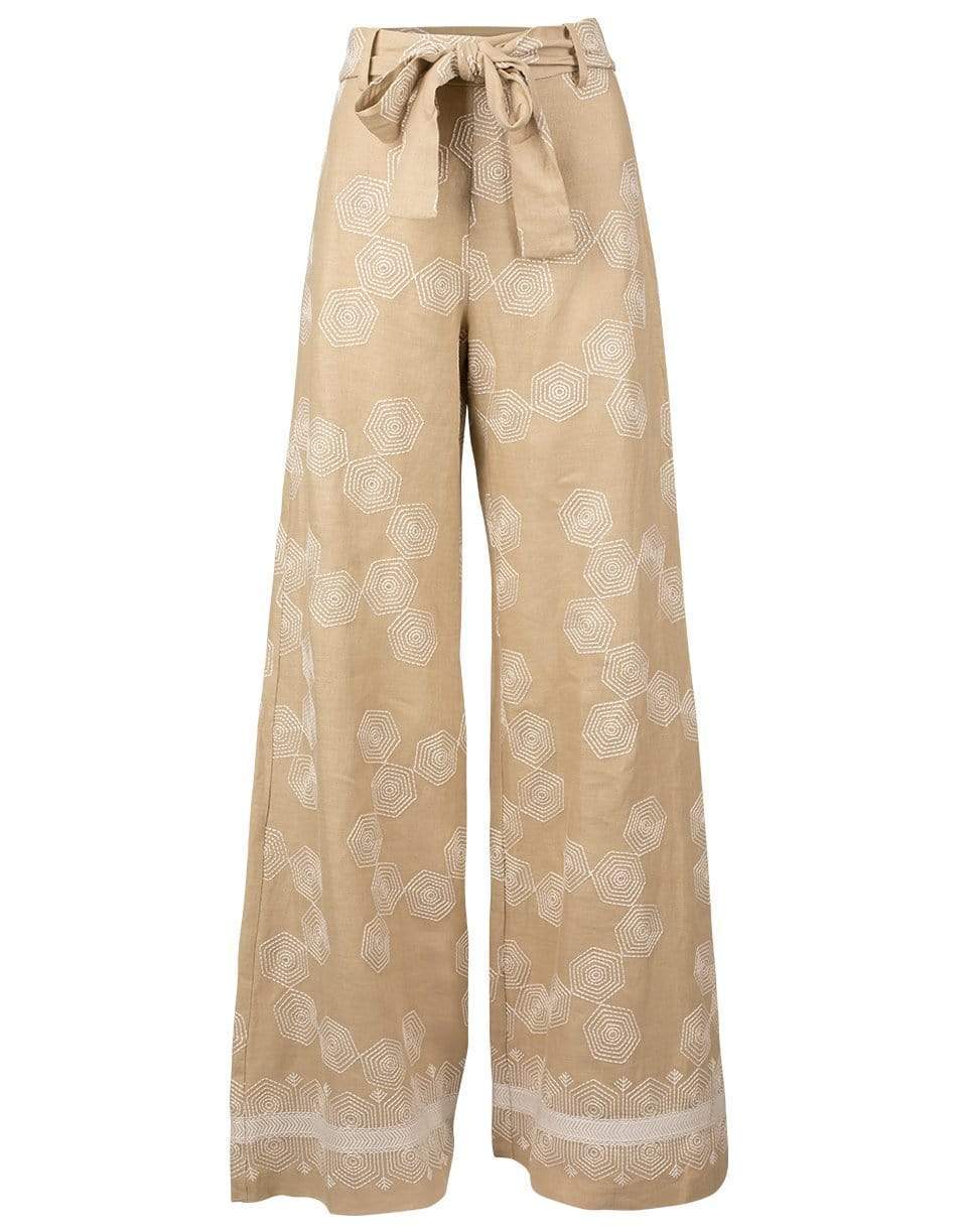 ALEXIS-Prince Full Leg Embroidered Pant-