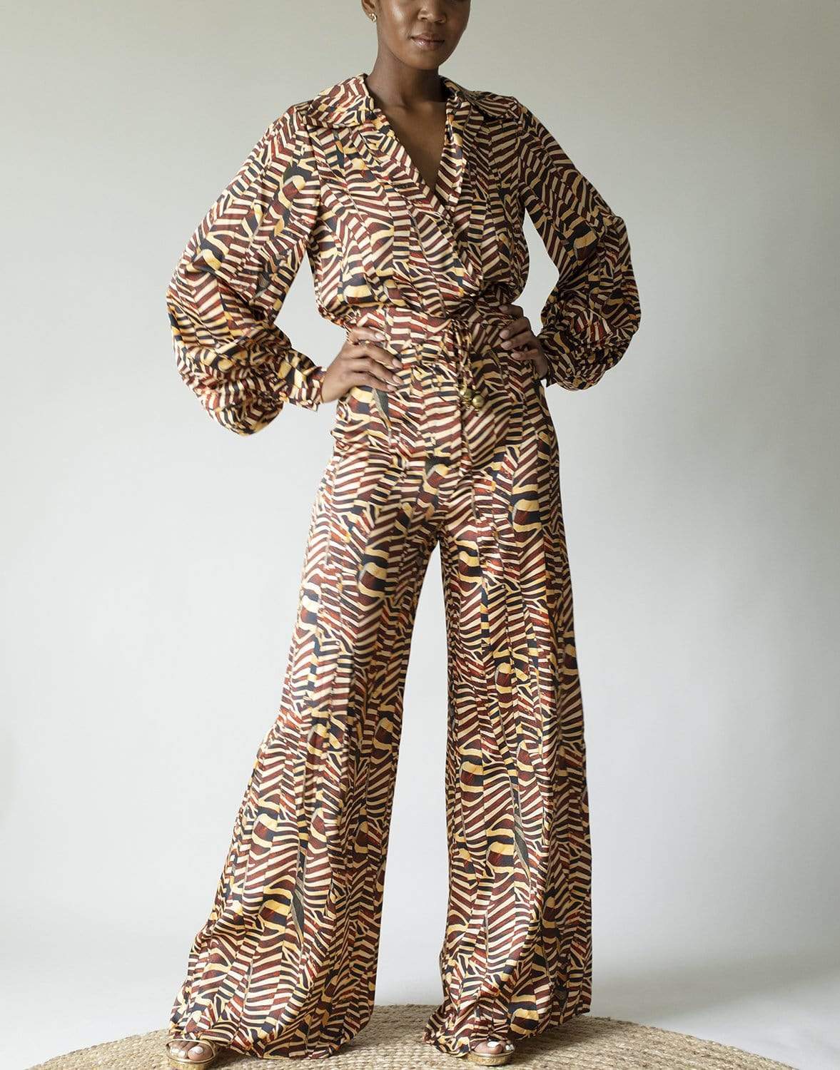 ALEXIS-Sand Savanna Cyprus Pant-