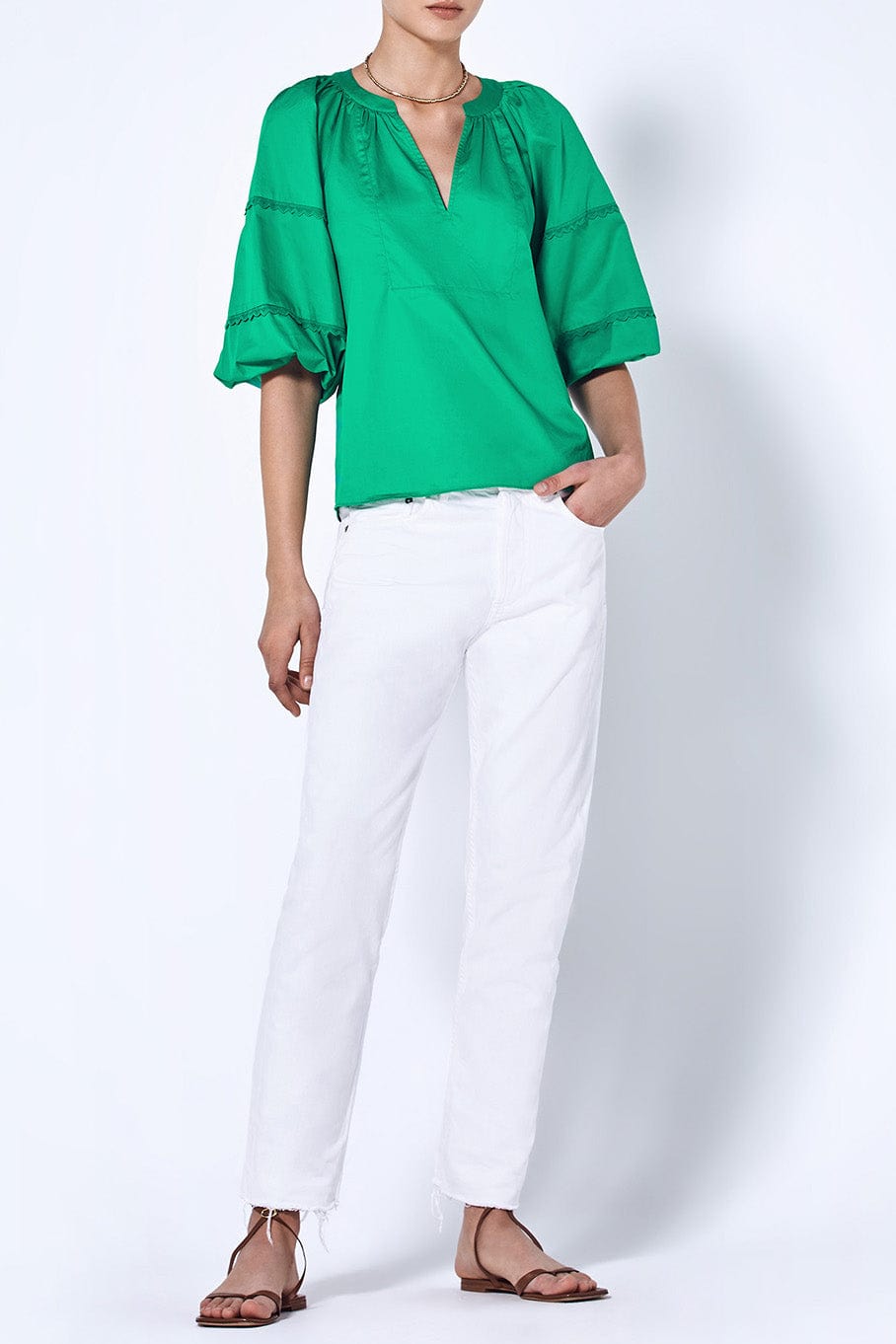 ALEXIS-Calida Top - Emerald-