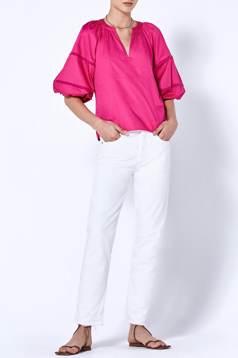 ALEXIS-Calida Top - Fuchsia-