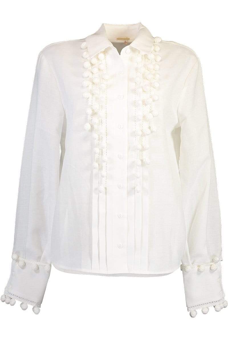 ALEXIS-Lowee Top - White-