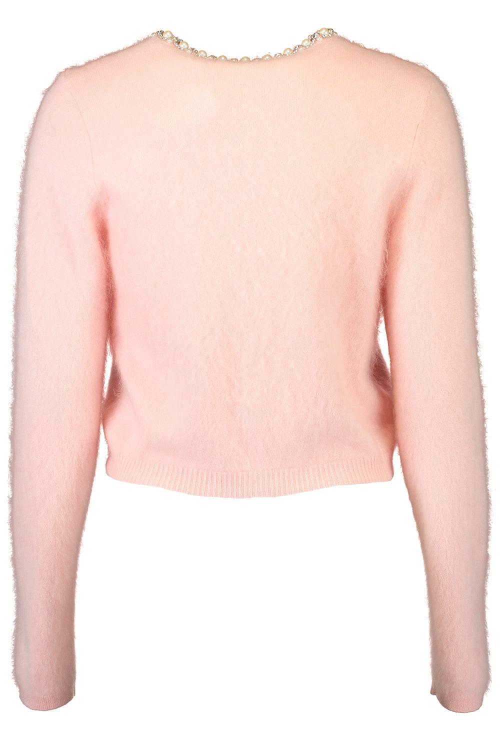ALICE & OLIVIA-Dollie Cardigan - Blush-