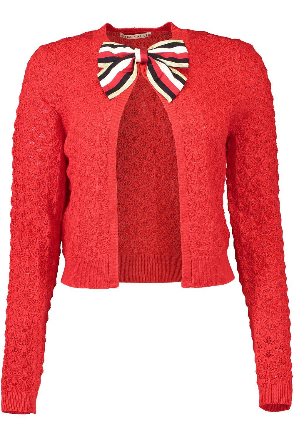 Dollie Open Front Cardigan-PERFCTRB-XS-CLOTHINGTOPCARDIGAN-ALICE & OLIVIA