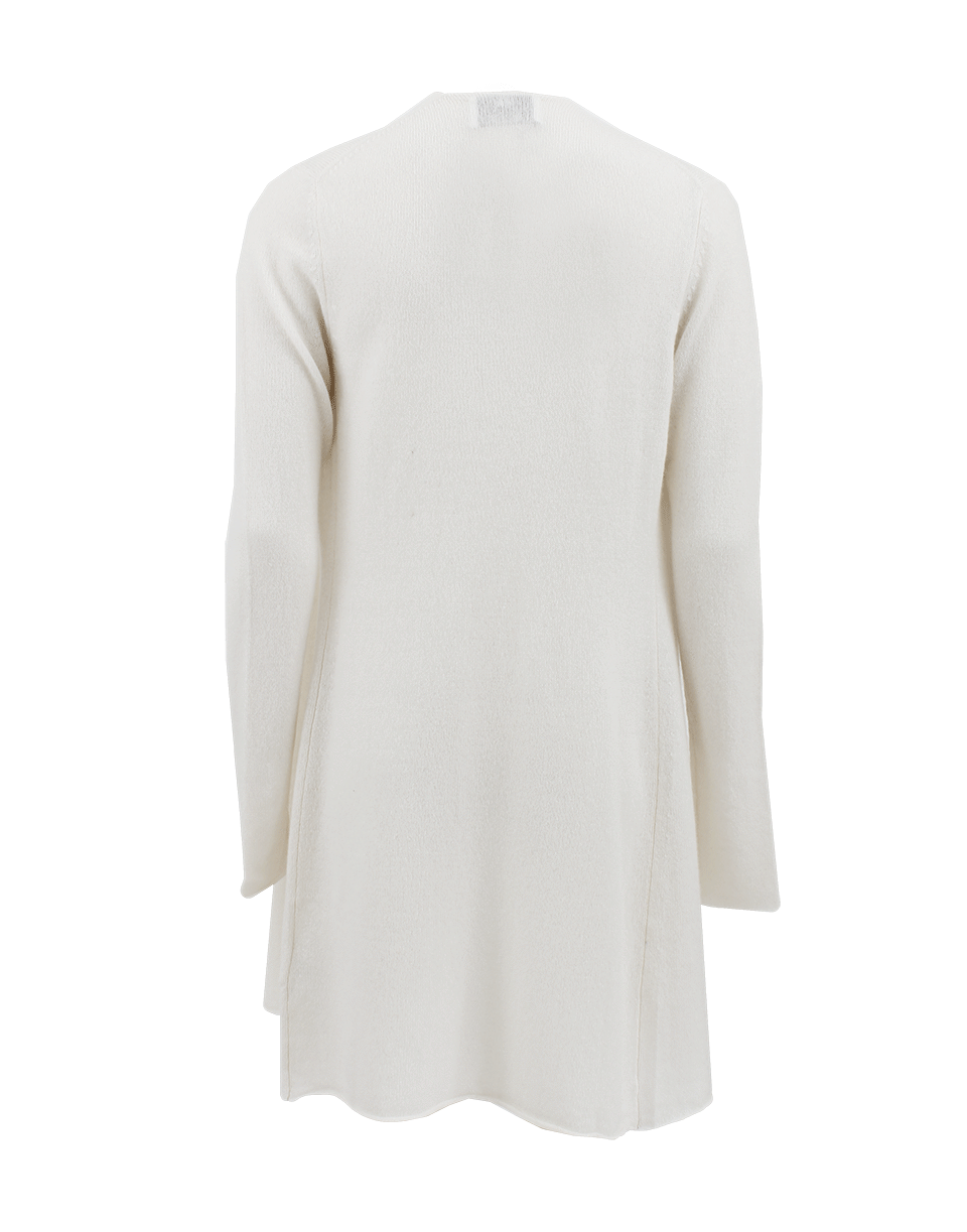 ALLUDE-Long Open Drape Cardigan-