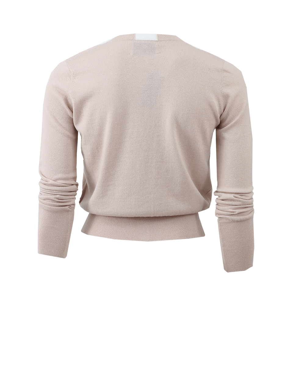 ALLUDE-Crystal Button Cardigan-