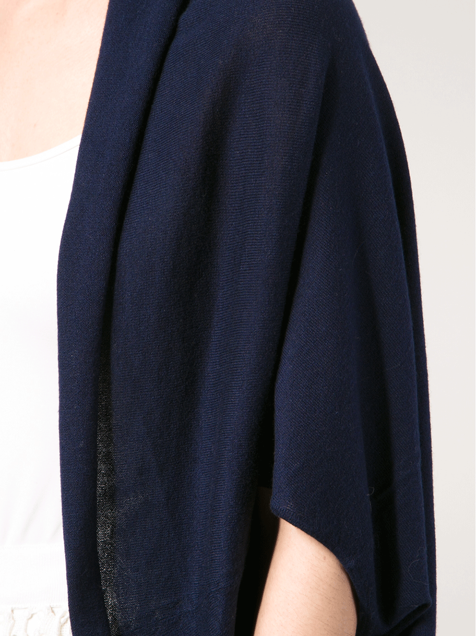 ALLUDE-Cape Cardigan-