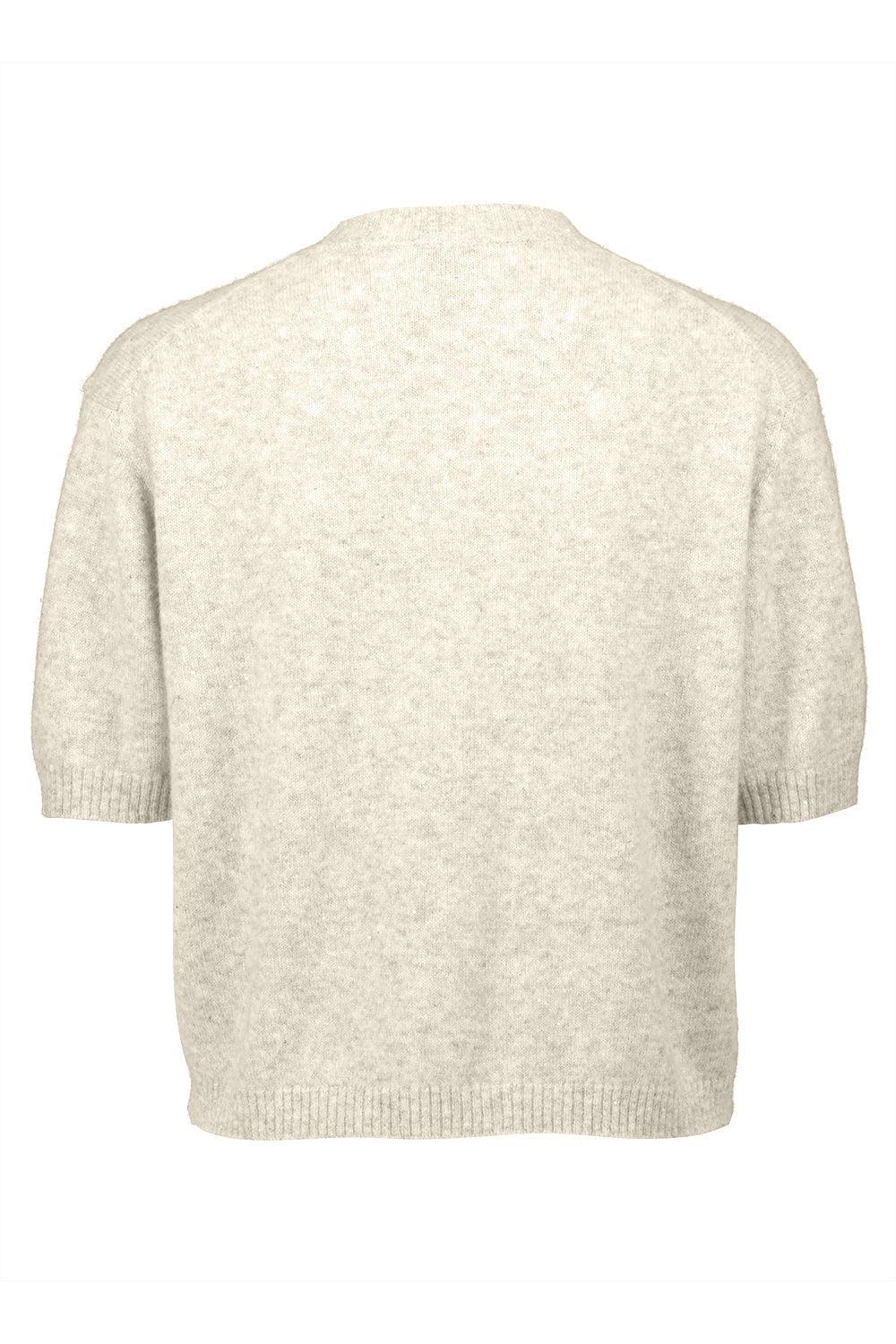 Half Sleeve Sweater - Fleur De Sel-FLEURDES-XS-CLOTHINGTOPSWEATER-ALLUDE