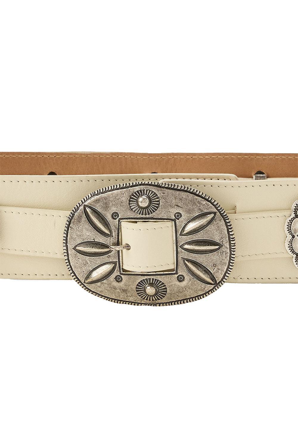 Cinch Buckle Belt-CREAM-S-ACCESSORIEBELTS-RALPH LAUREN