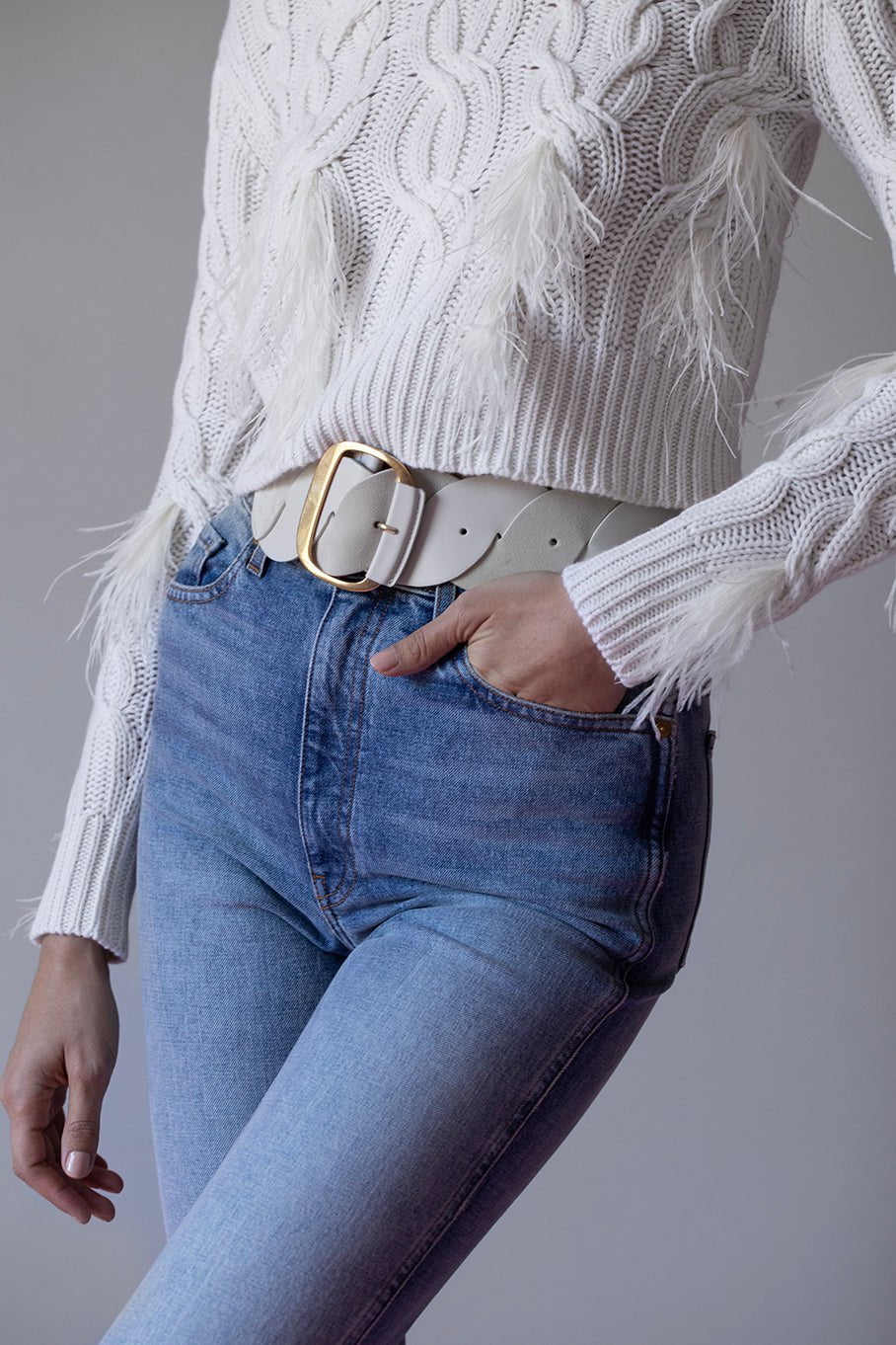 ALTUZARRA-Twist Braid Belt-