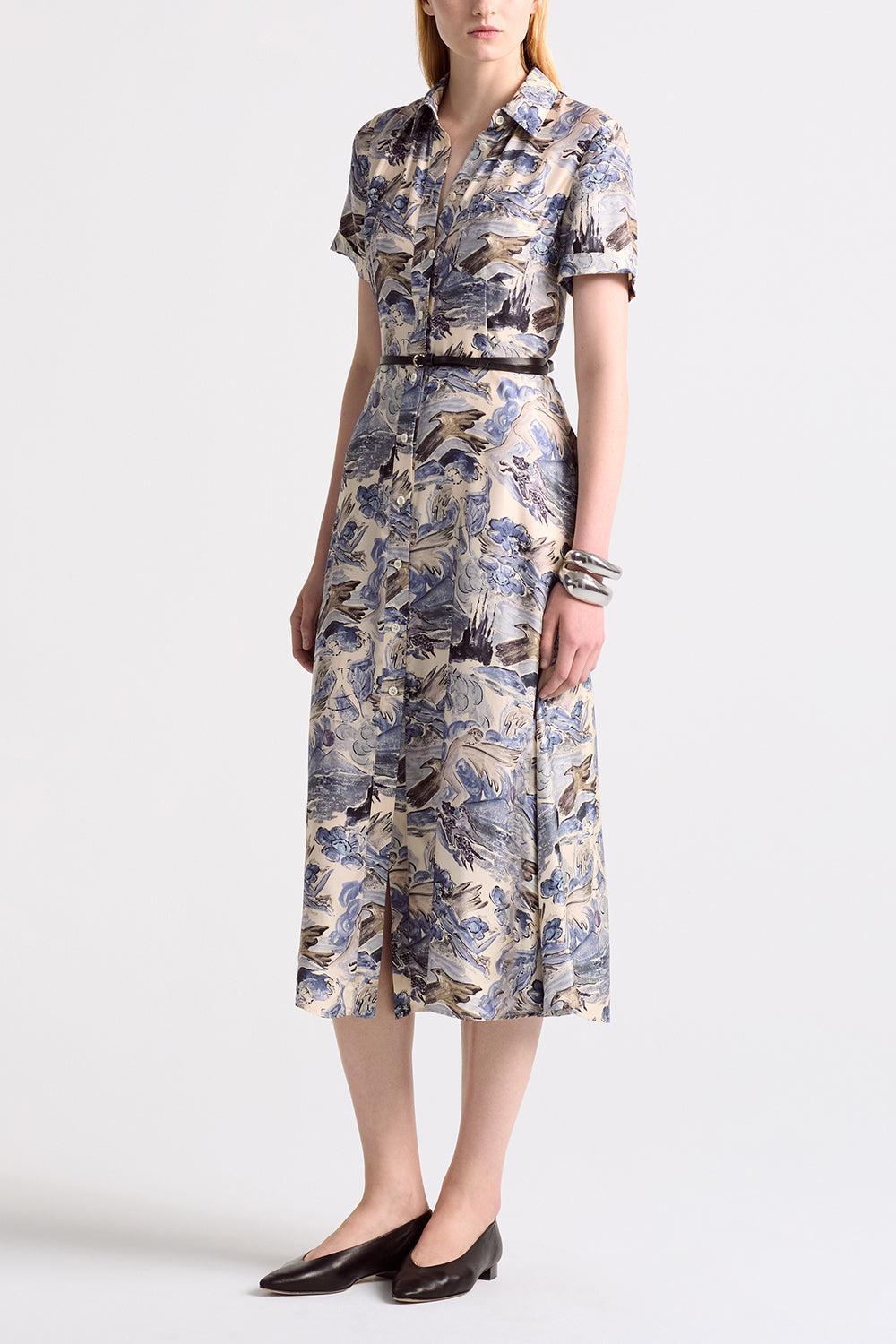 Kiera Dress-BRRYBLUE-36-CLOTHINGDRESSCASUAL-ALTUZARRA
