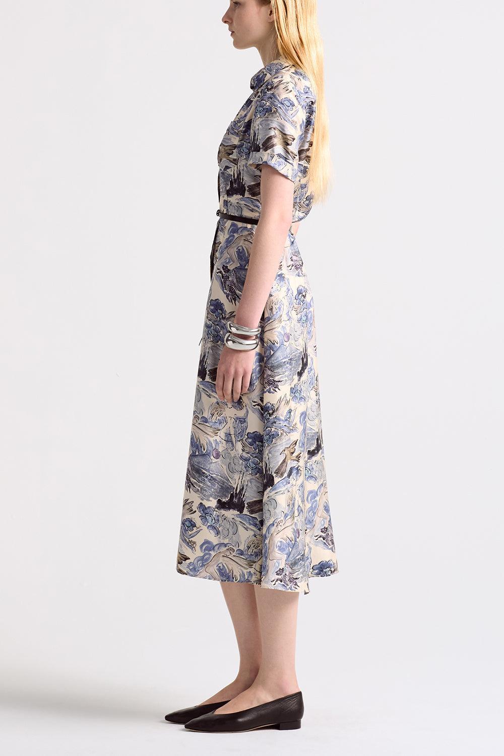Kiera Dress-BRRYBLUE-36-CLOTHINGDRESSCASUAL-ALTUZARRA