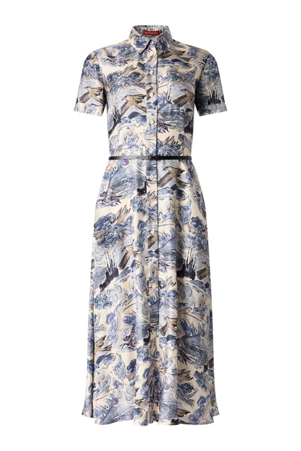 Kiera Dress-BRRYBLUE-36-CLOTHINGDRESSCASUAL-ALTUZARRA