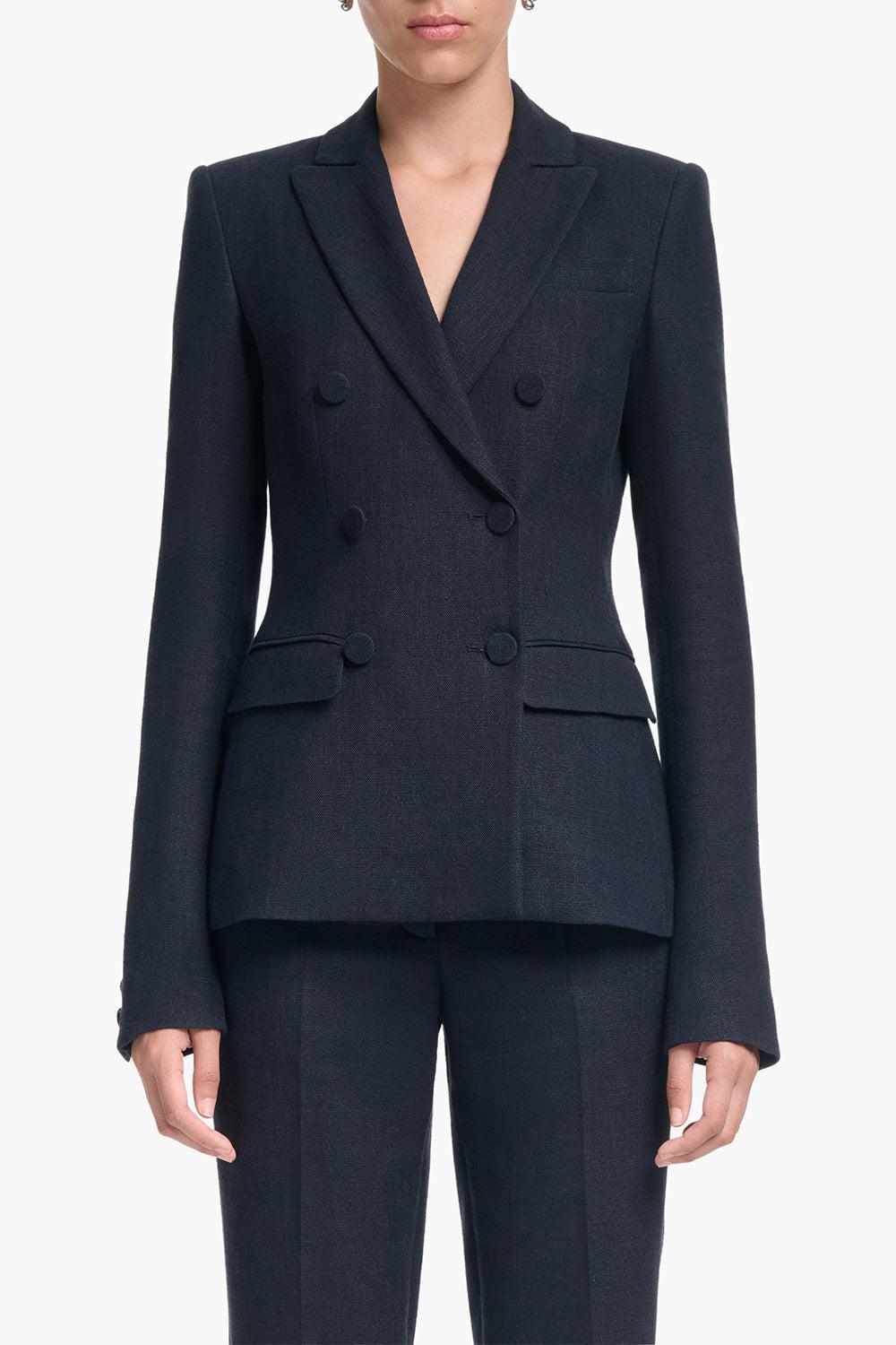 Indiana Jacket - Navy-BLUE-36-CLOTHINGJACKETBLAZERS-ALTUZARRA