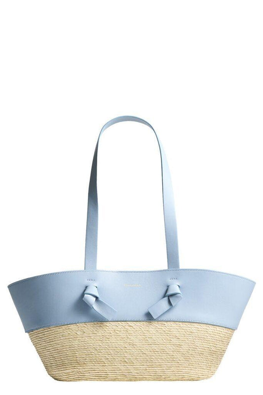 Knot Small Basket Shoulder Bag-BLUE-HANDBAGSHOULDER-ALTUZARRA