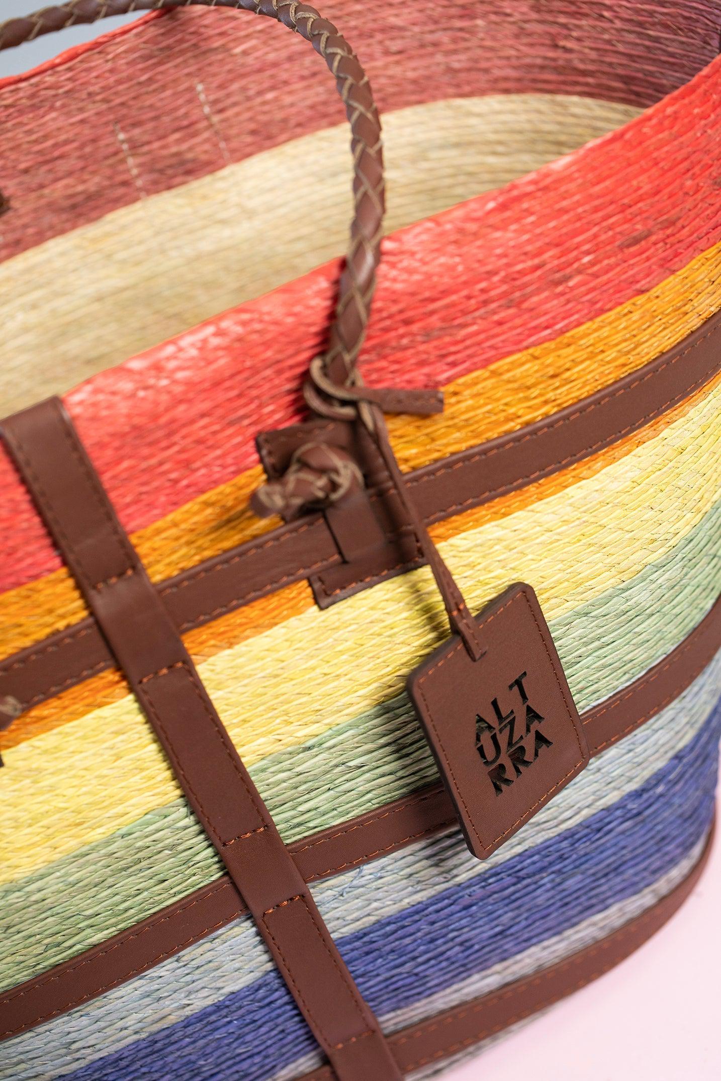 ALTUZARRA-Watermill Tote-RAINBOW