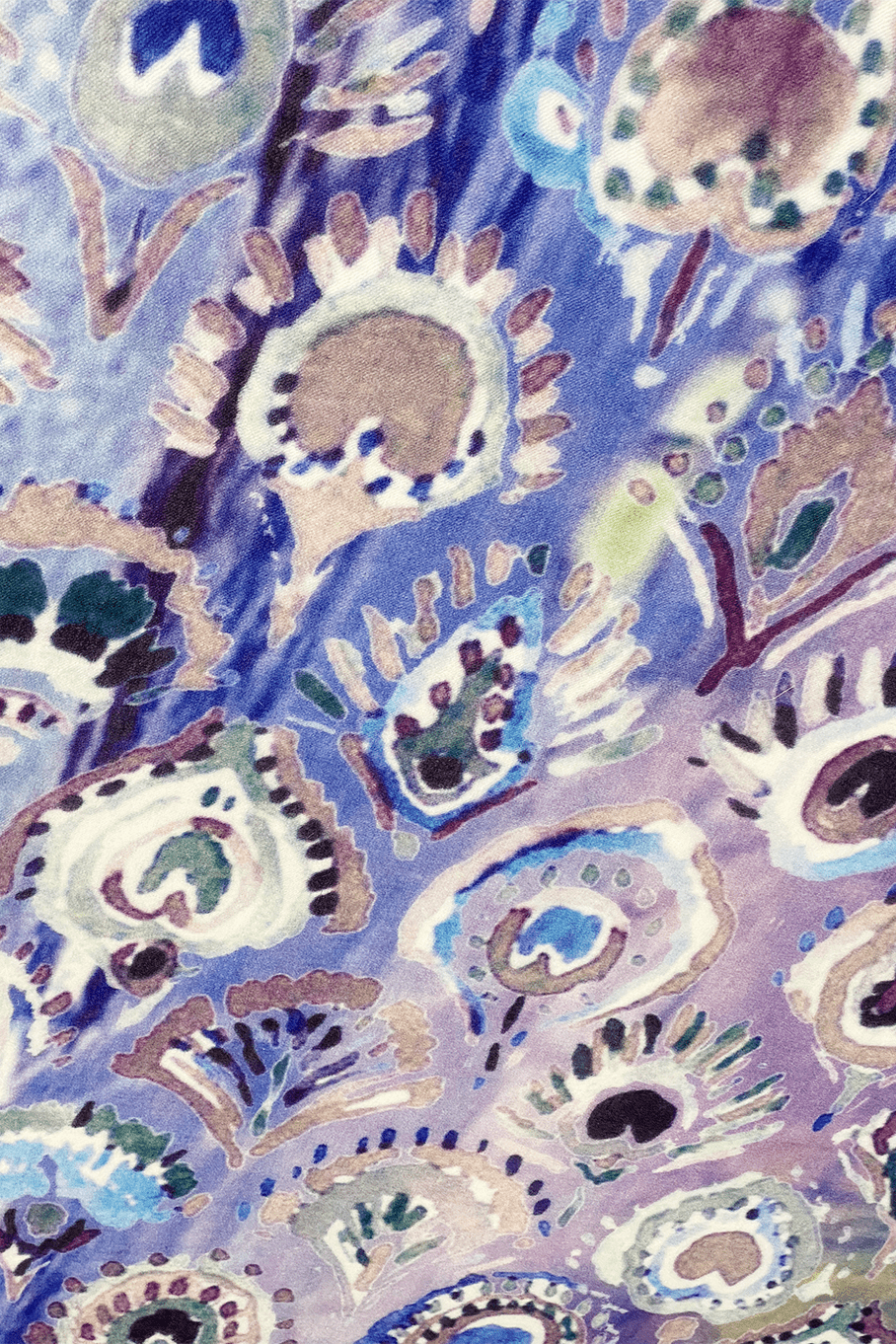 AMA PURE-Peacock Scarf-PEACOCK