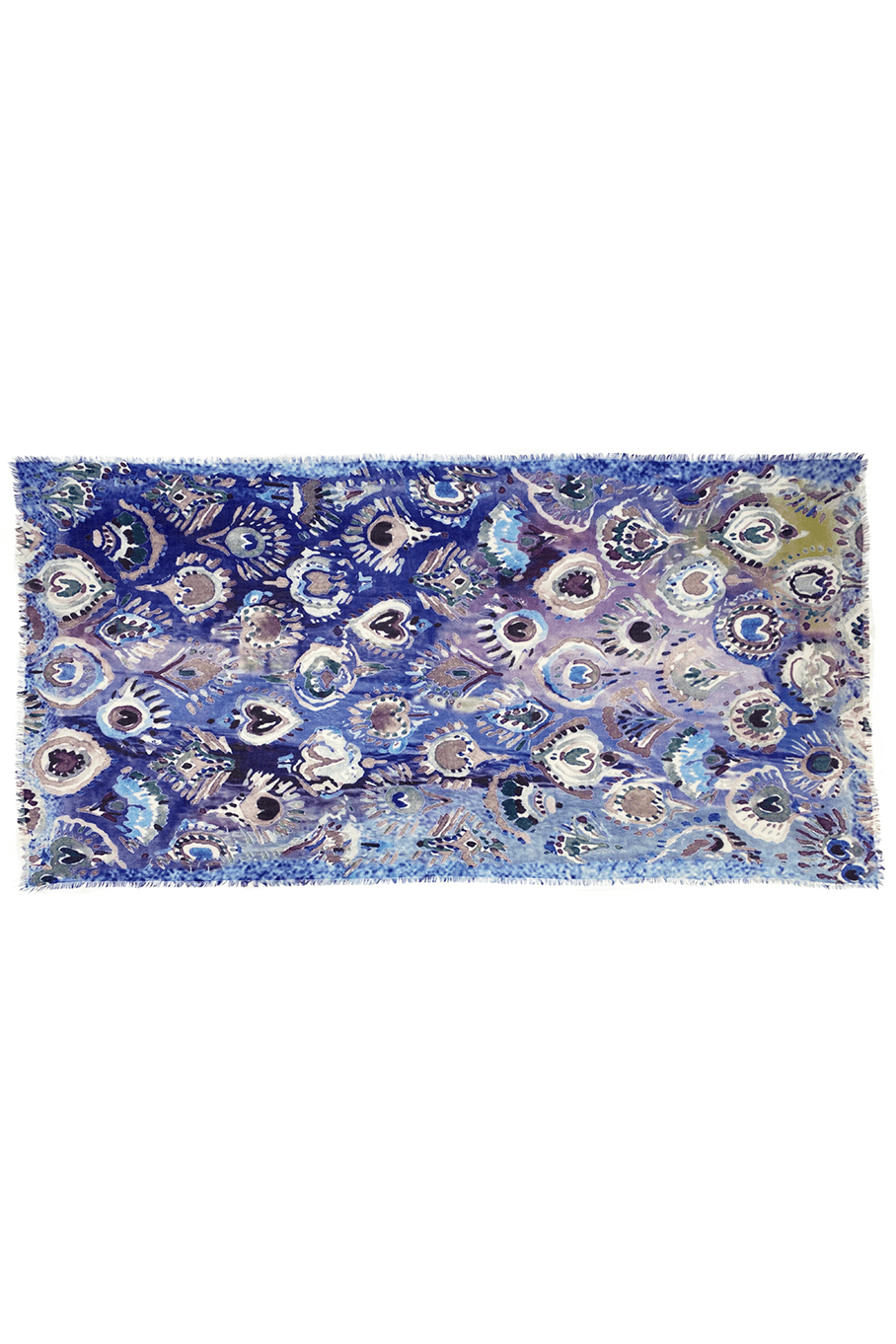 AMA PURE-Peacock Scarf-PEACOCK