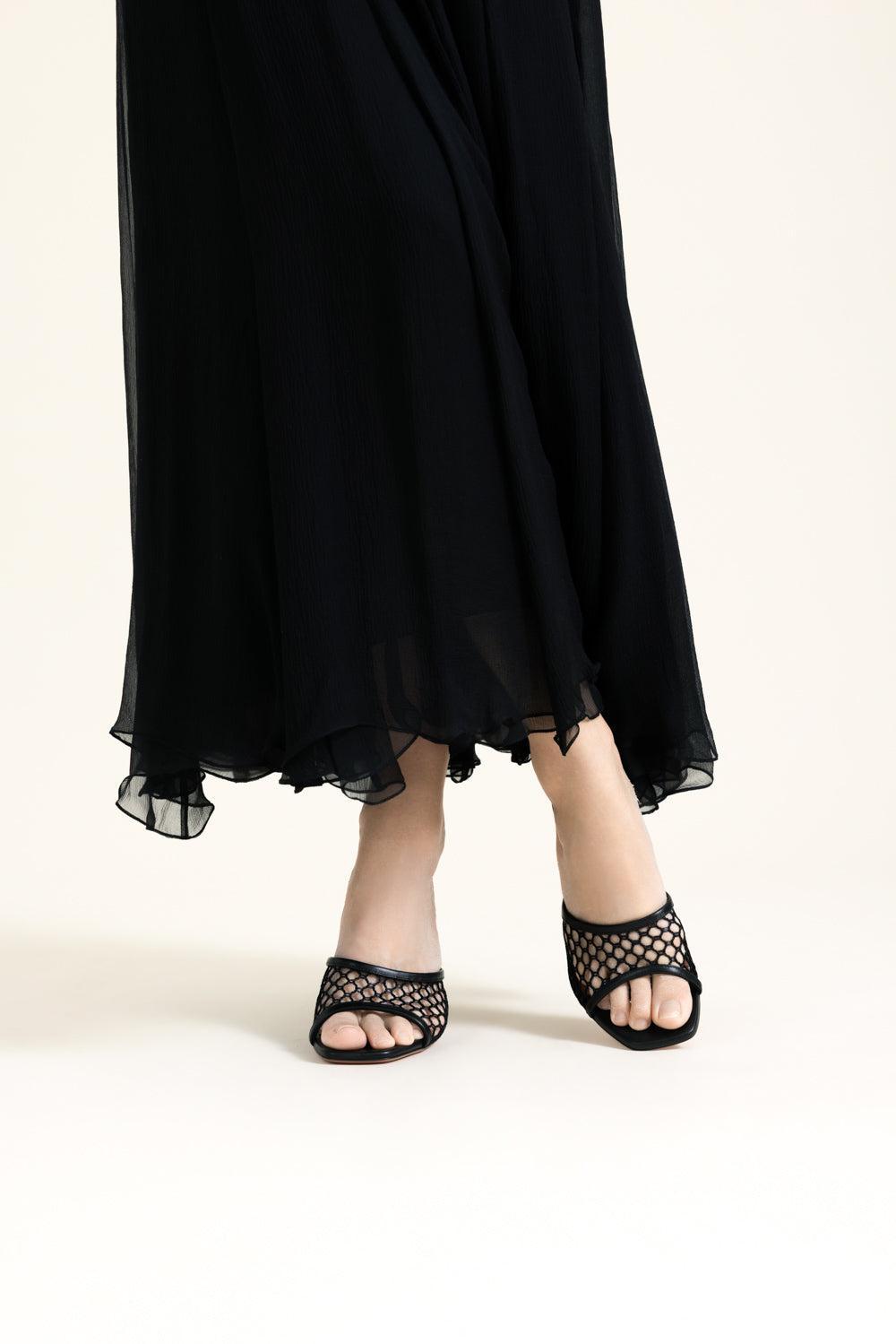 Lupita Slipper 95-BLACK-36.5-SHOEMULE-AMINA MUADDI