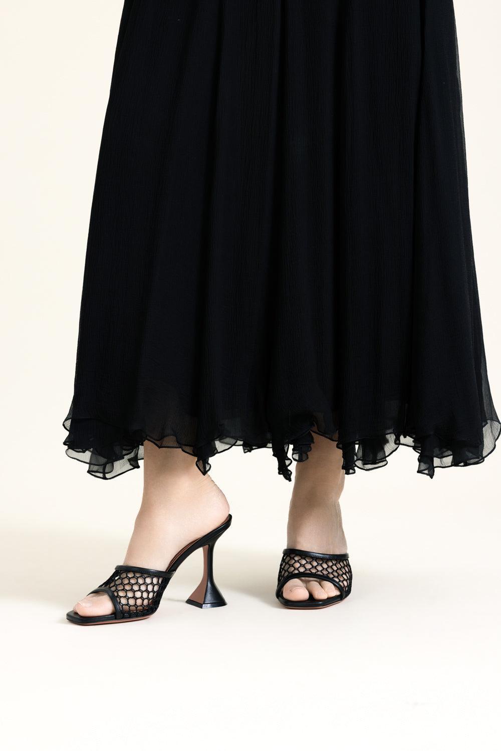 Lupita Slipper 95-BLACK-36.5-SHOEMULE-AMINA MUADDI