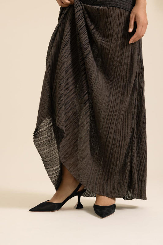 Holli Slingback 70 - Black Mesh-BLACK-35.5-SHOEPUMP-AMINA MUADDI