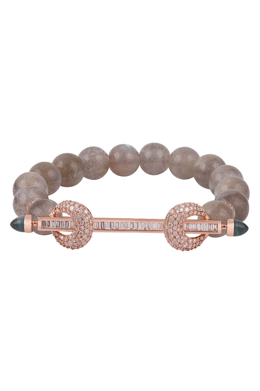 ANANYA-Labrodite Chakra Bracelet-ROSE GOLD