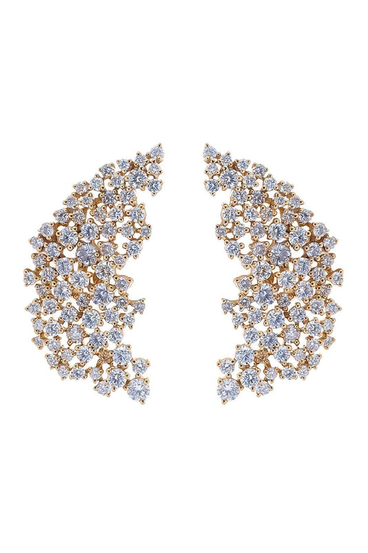 Diamond Scatter Ear Jackets
