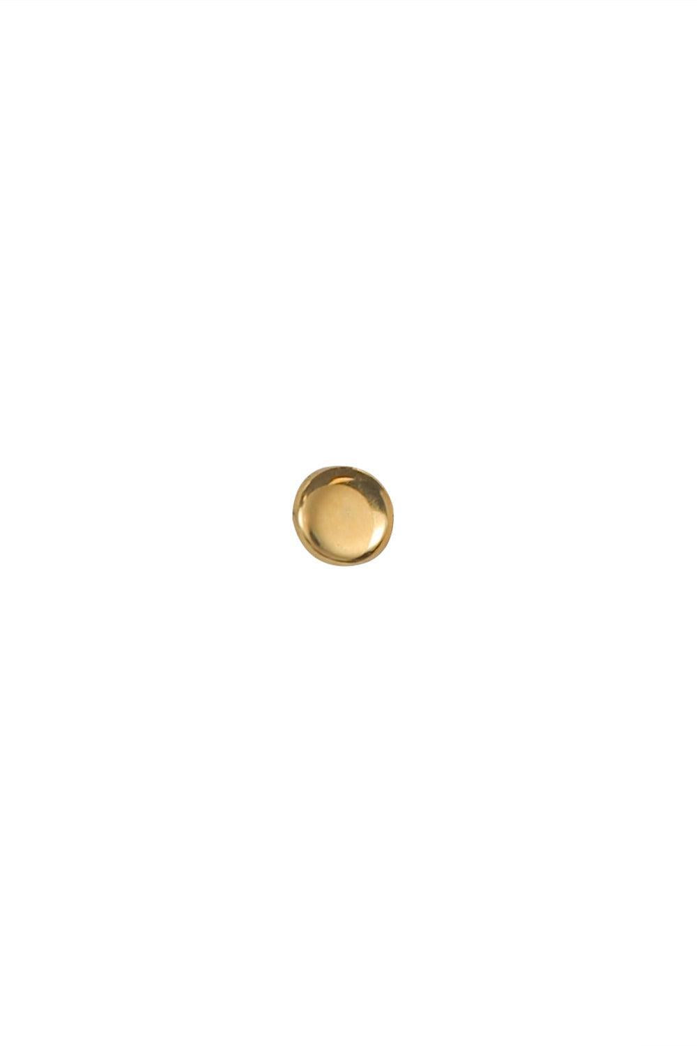 Disk End-YELLOW GOLD-2.5MM-JEWELRYFINE JEWELPIERCING-ANATOMETAL