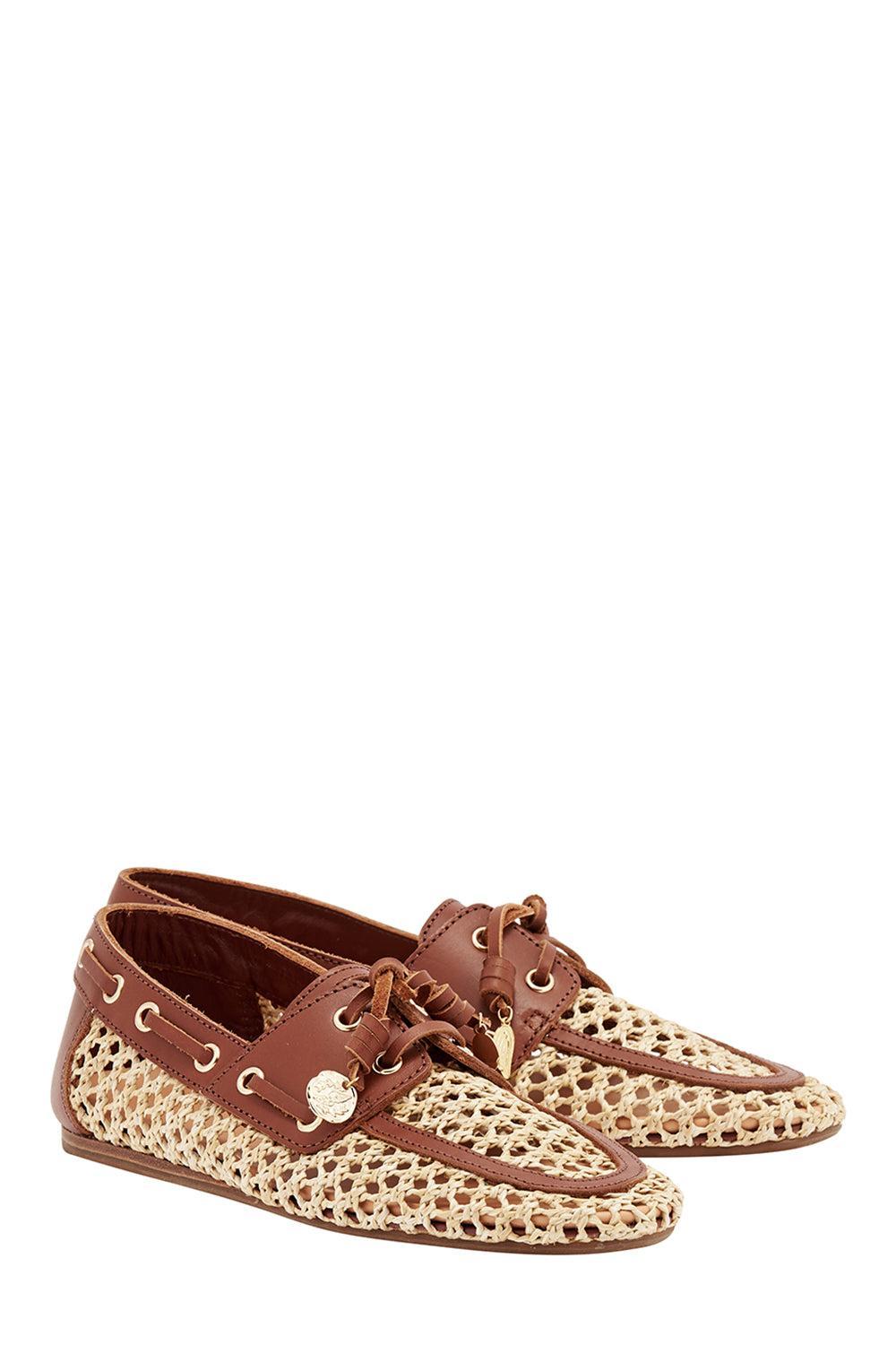 Pliaria Loafer - Brown Natural-BROWN-36-SHOEFLAT SHOE-ANCIENT GREEK SANDALS