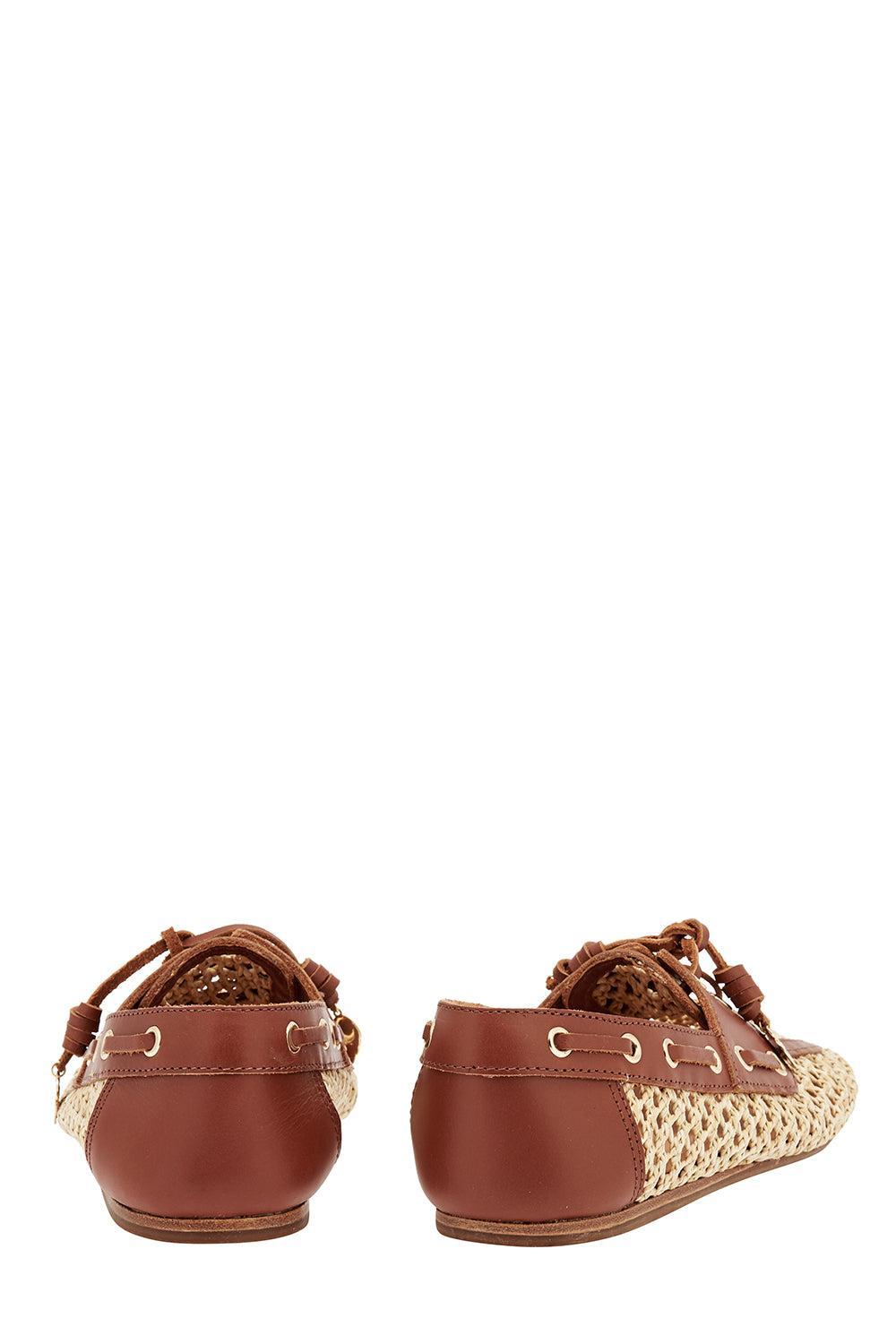 Pliaria Loafer - Brown Natural-BROWN-36-SHOEFLAT SHOE-ANCIENT GREEK SANDALS