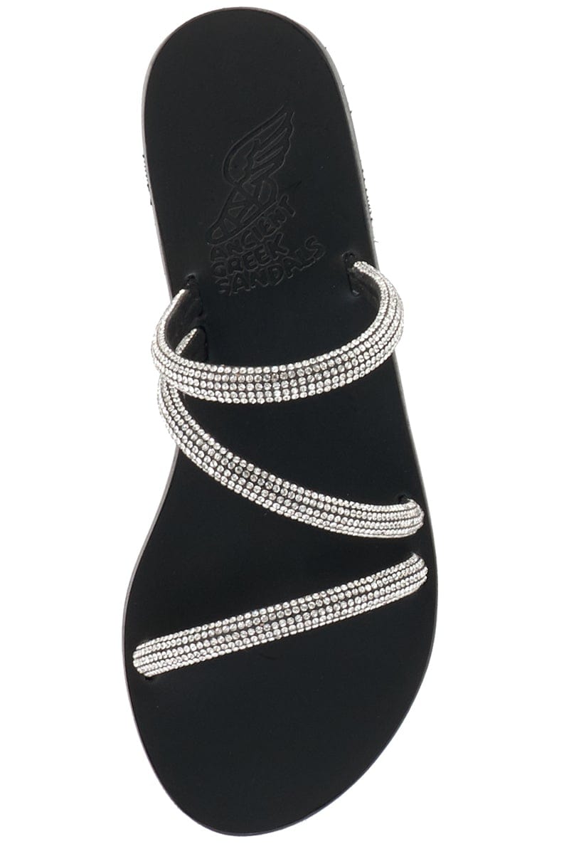 ANCIENT GREEK SANDALS-Polytimi Diamante Flat Sandal-