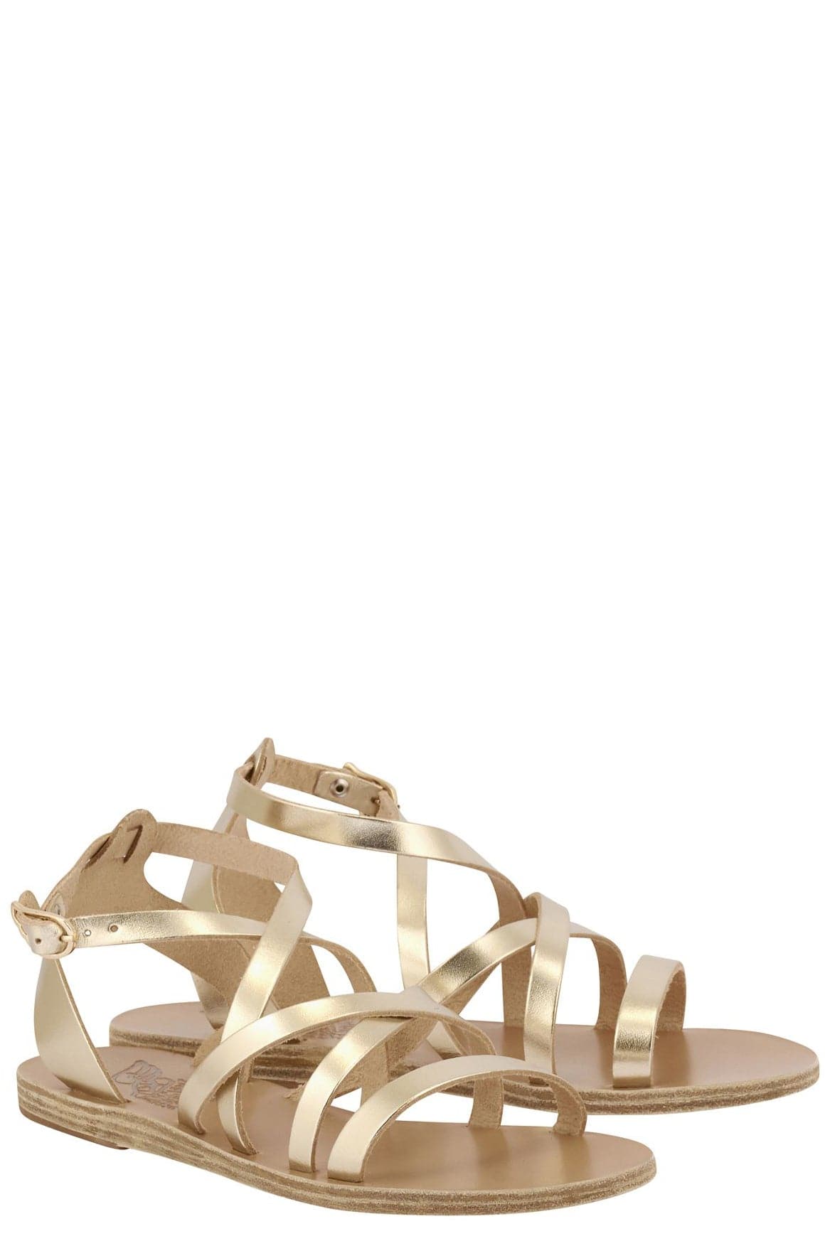 ANCIENT GREEK SANDALS-Delia Strappy Flat Sandal-