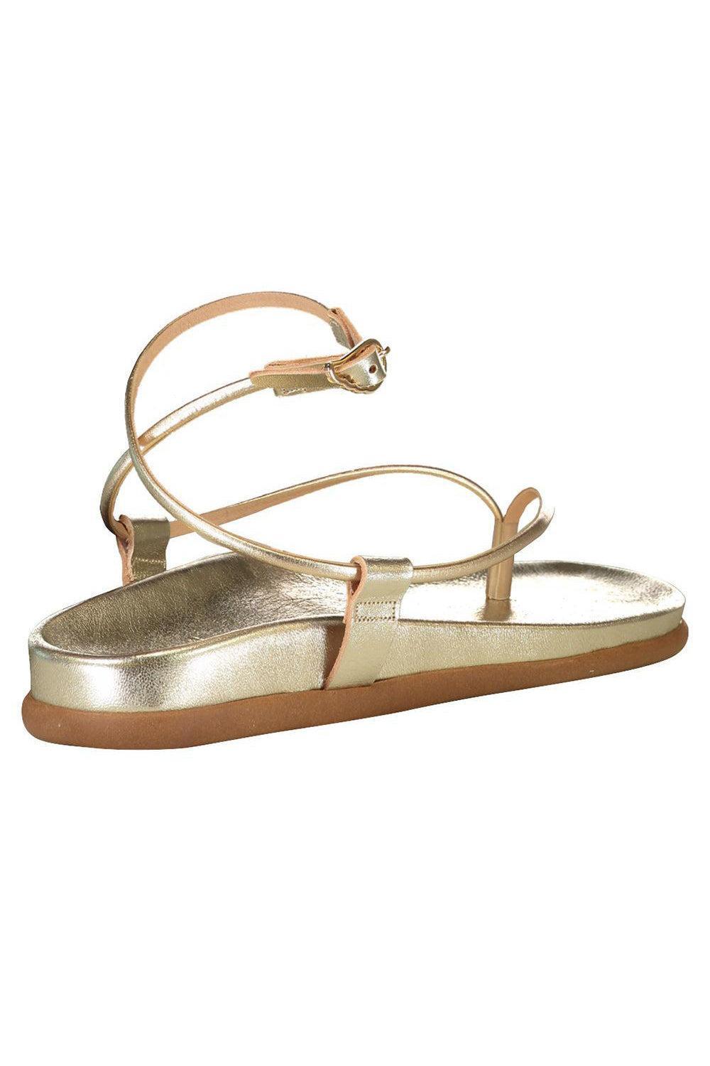 Polistra Footbed Sandal-PLATINUM-36-SHOESANDAL-ANCIENT GREEK SANDALS