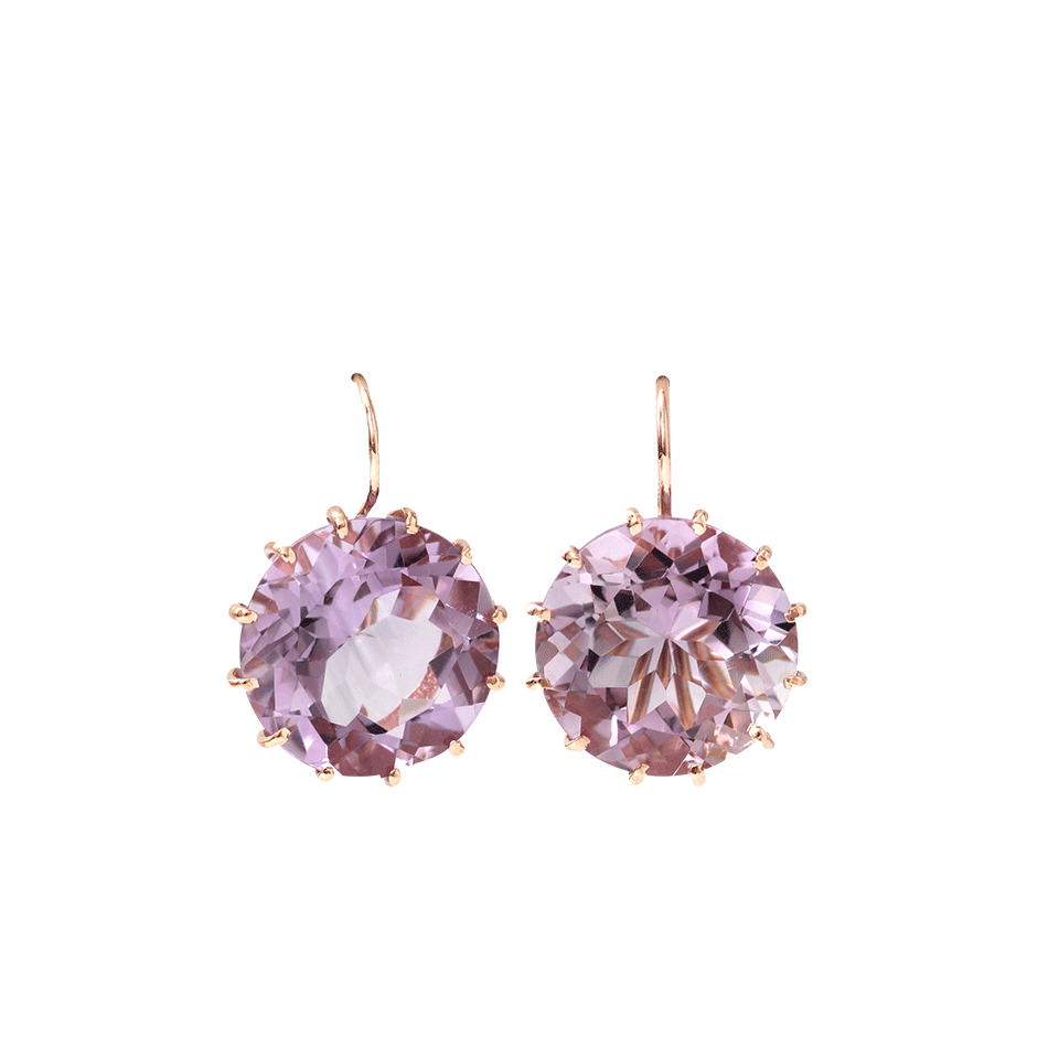 ANDREA FOHRMAN-Rose De France Drop Earrings-ROSE GOLD