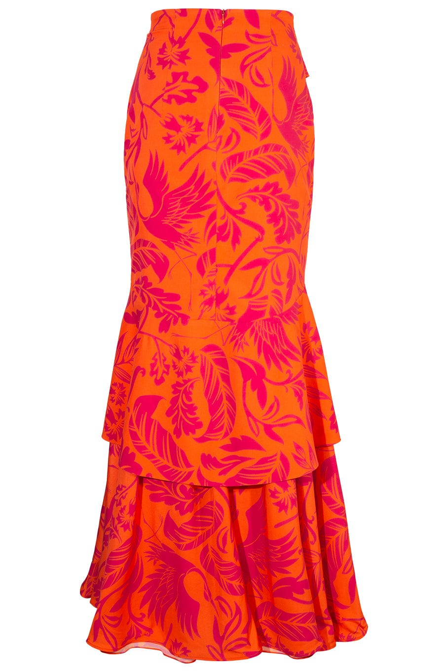 ANDRES OTALORA-Zayda Front Ruffle Maxi Skirt-