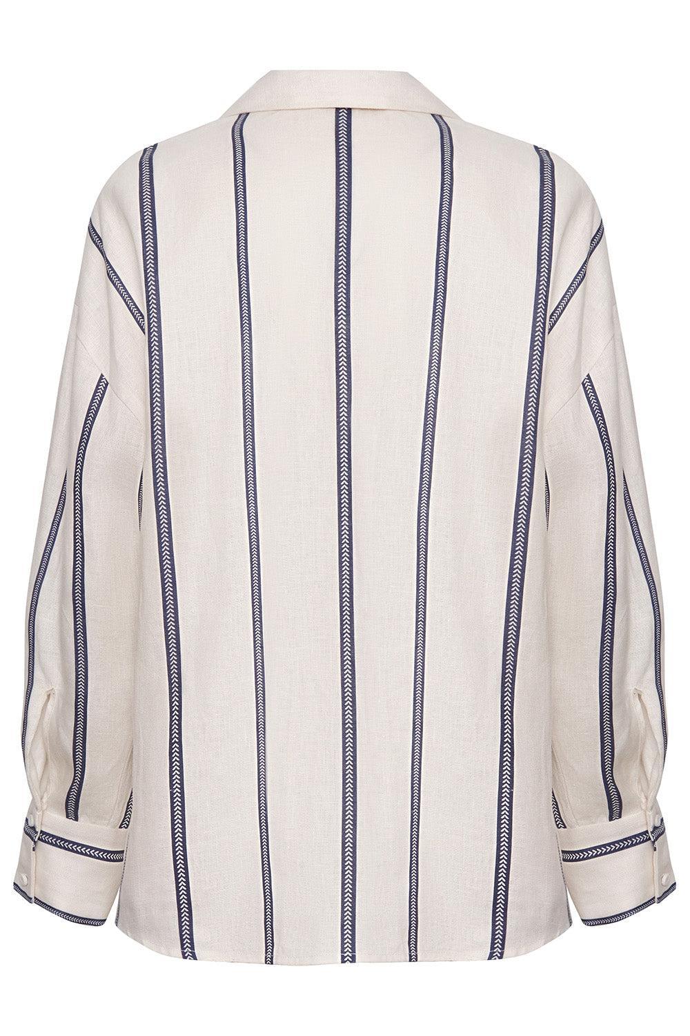 Salinas Shirt-STRIPE-0-CLOTHINGTOPBLOUSE-ANDRES OTALORA