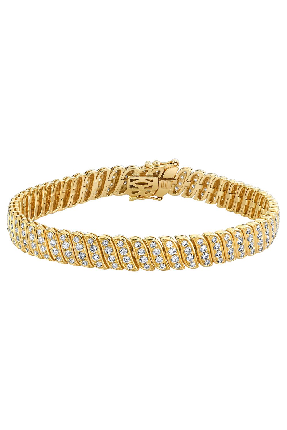 ANITA KO-Zoe Diamond Bracelet-YELLOW GOLD