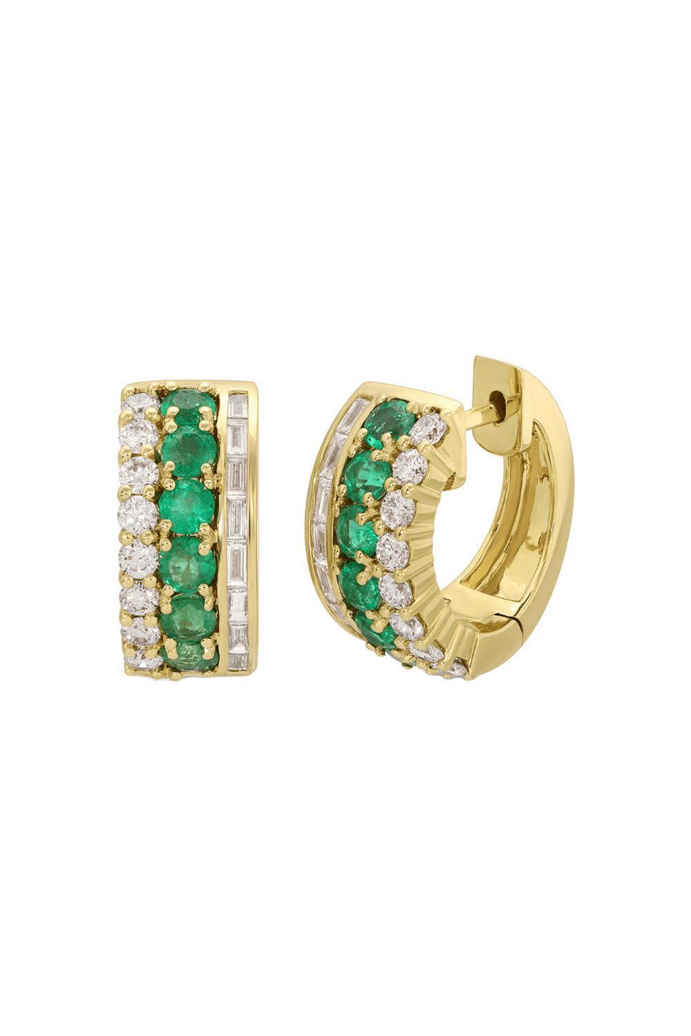 Lola Huggie Earrings-YELLOW GOLD-JEWELRYFINE JEWELEARRING-ANITA KO