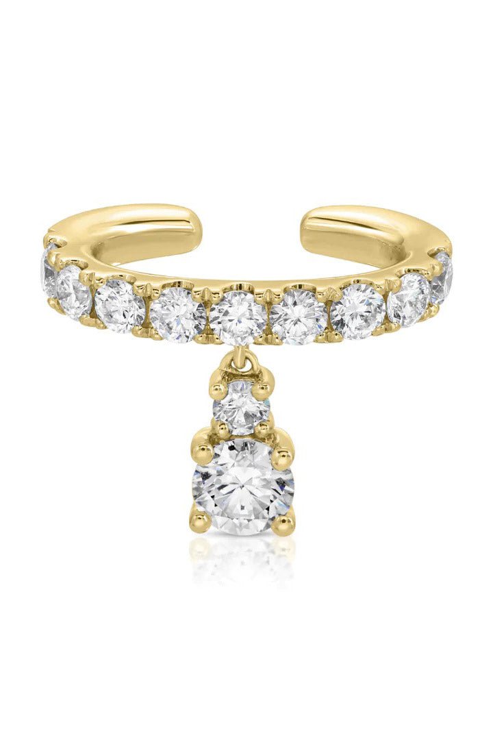 ANITA KO-Daphne Diamond Drop Ear Cuff-