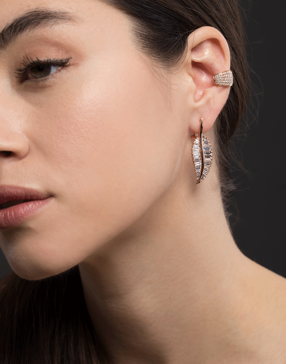 ANITA KO-Galaxy Diamond Ear Cuff-YELLOW GOLD
