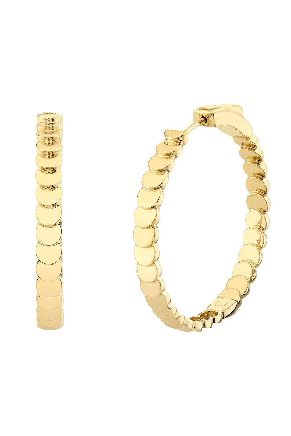 Large Luna Hoop Earrings-YELLOW GOLD-JEWELRYFINE JEWELEARRING-ANITA KO