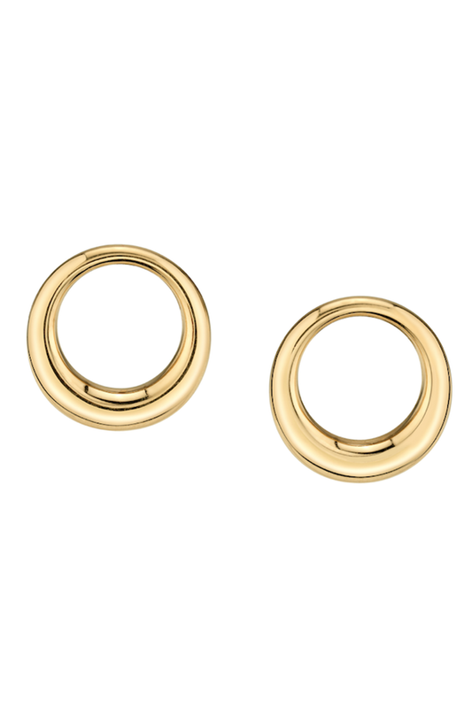 Small Galaxy Earrings-YELLOW GOLD-JEWELRYFINE JEWELEARRING-ANITA KO