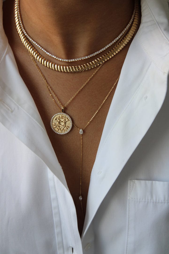 ANITA KO-Zoe Necklace - Rose Gold-ROSE GOLD