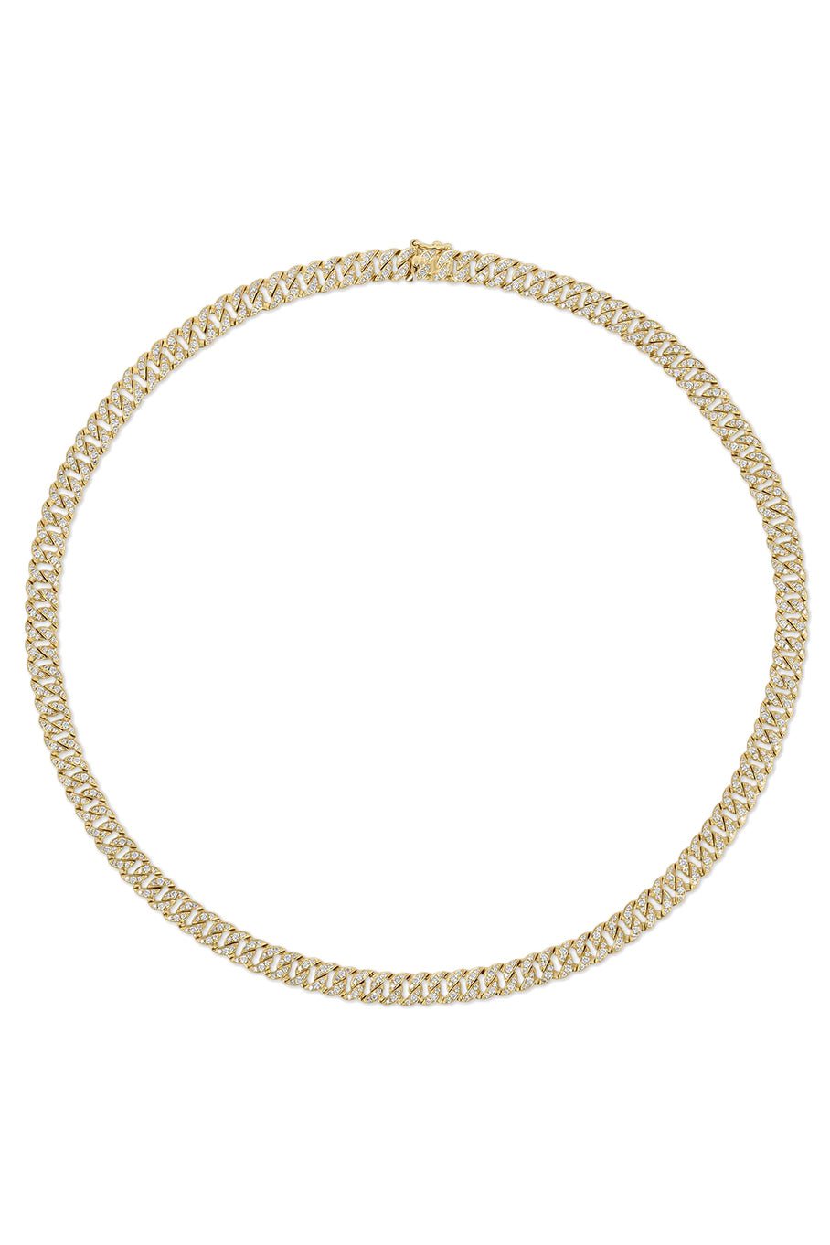 ANITA KO-Diamond Havana Choker Necklace-YELLOW GOLD