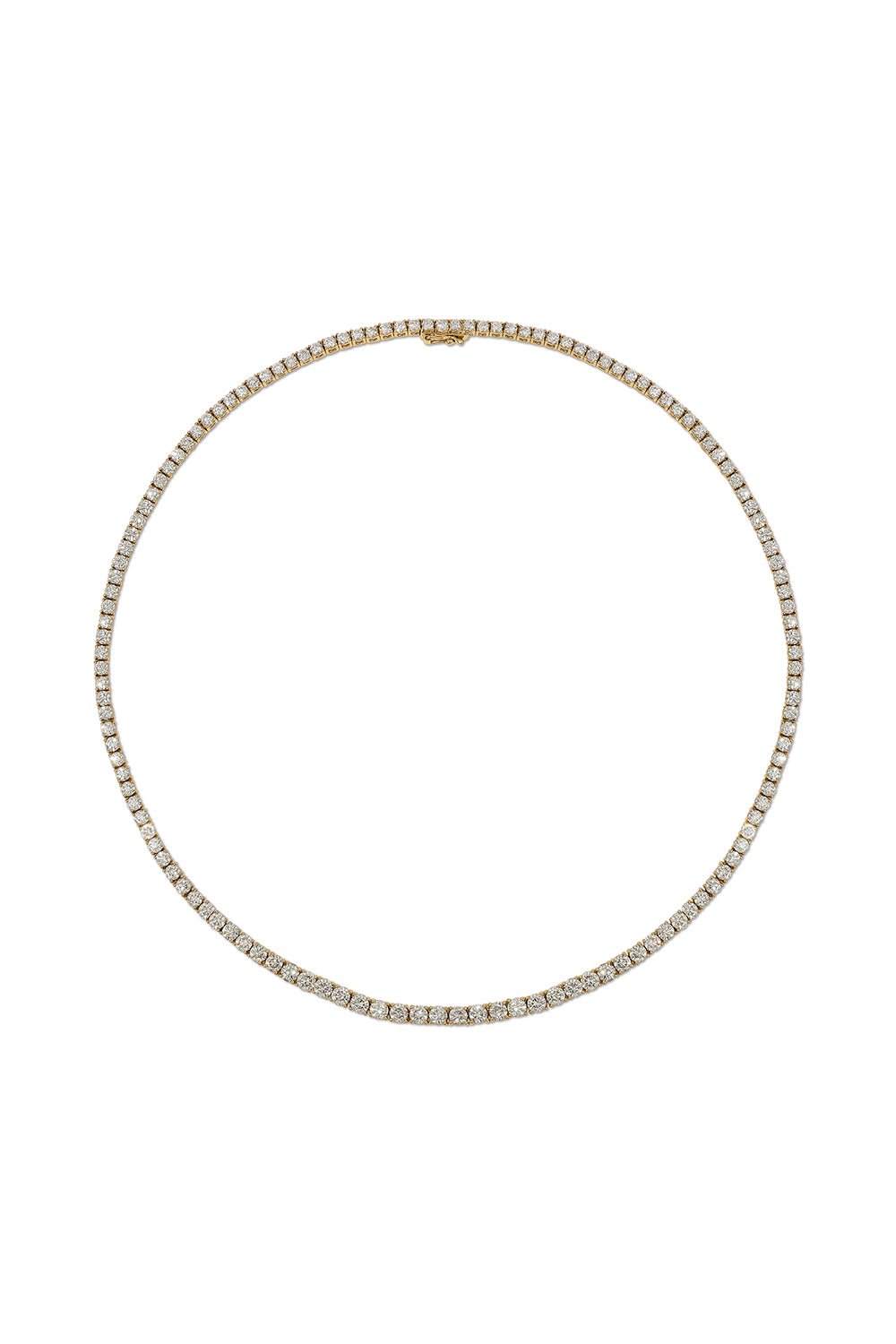 ANITA KO-Graduated Hepburn Choker Necklace-YELLOW GOLD