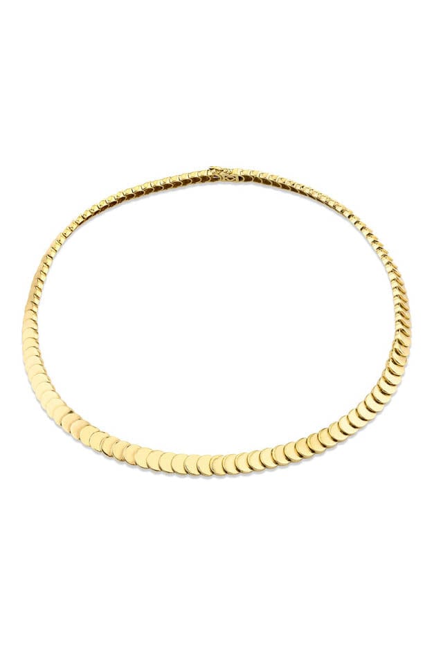 ANITA KO-Luna Necklace-YELLOW GOLD