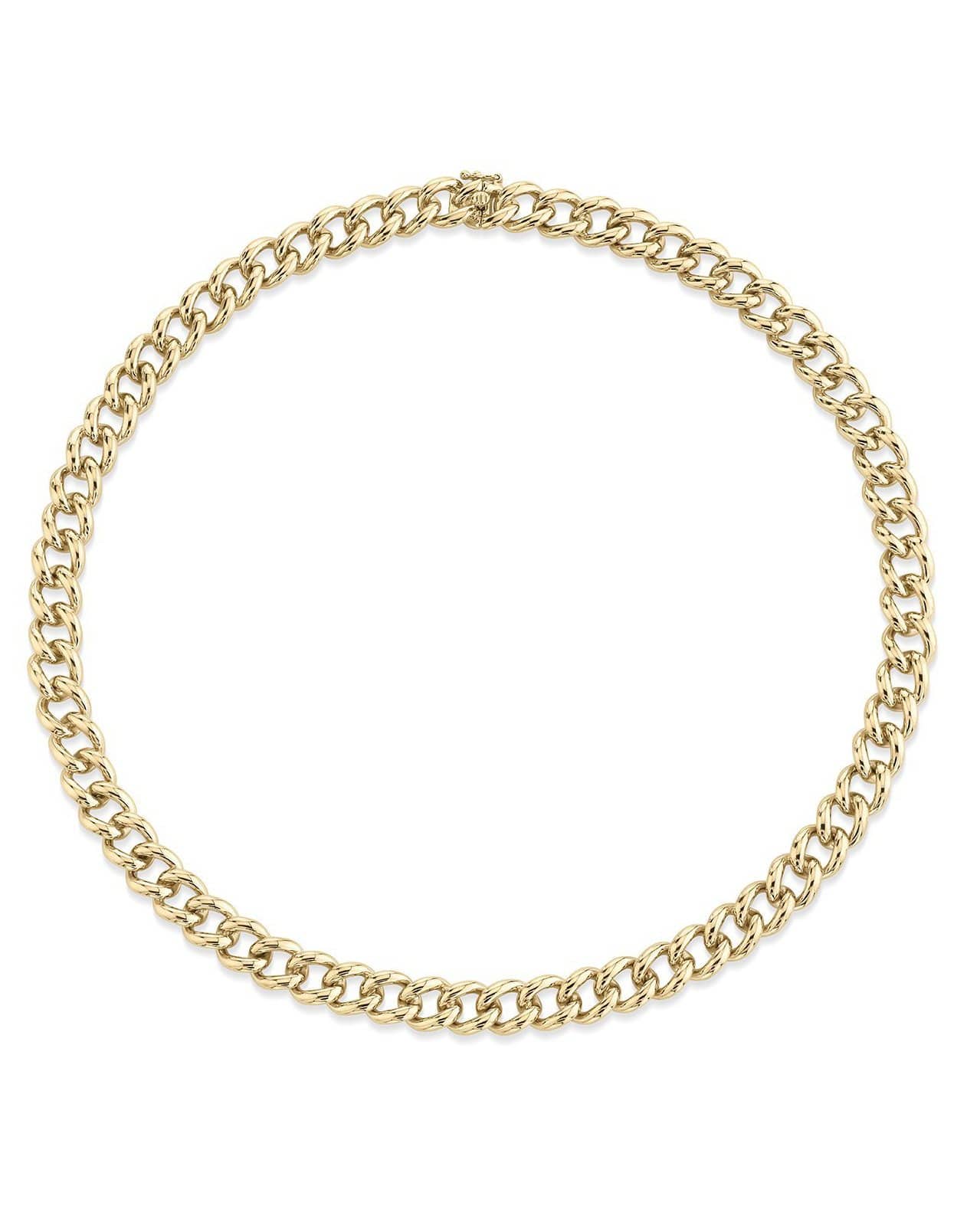 ANITA KO-Naples Chain Link Choker-YELLOW GOLD