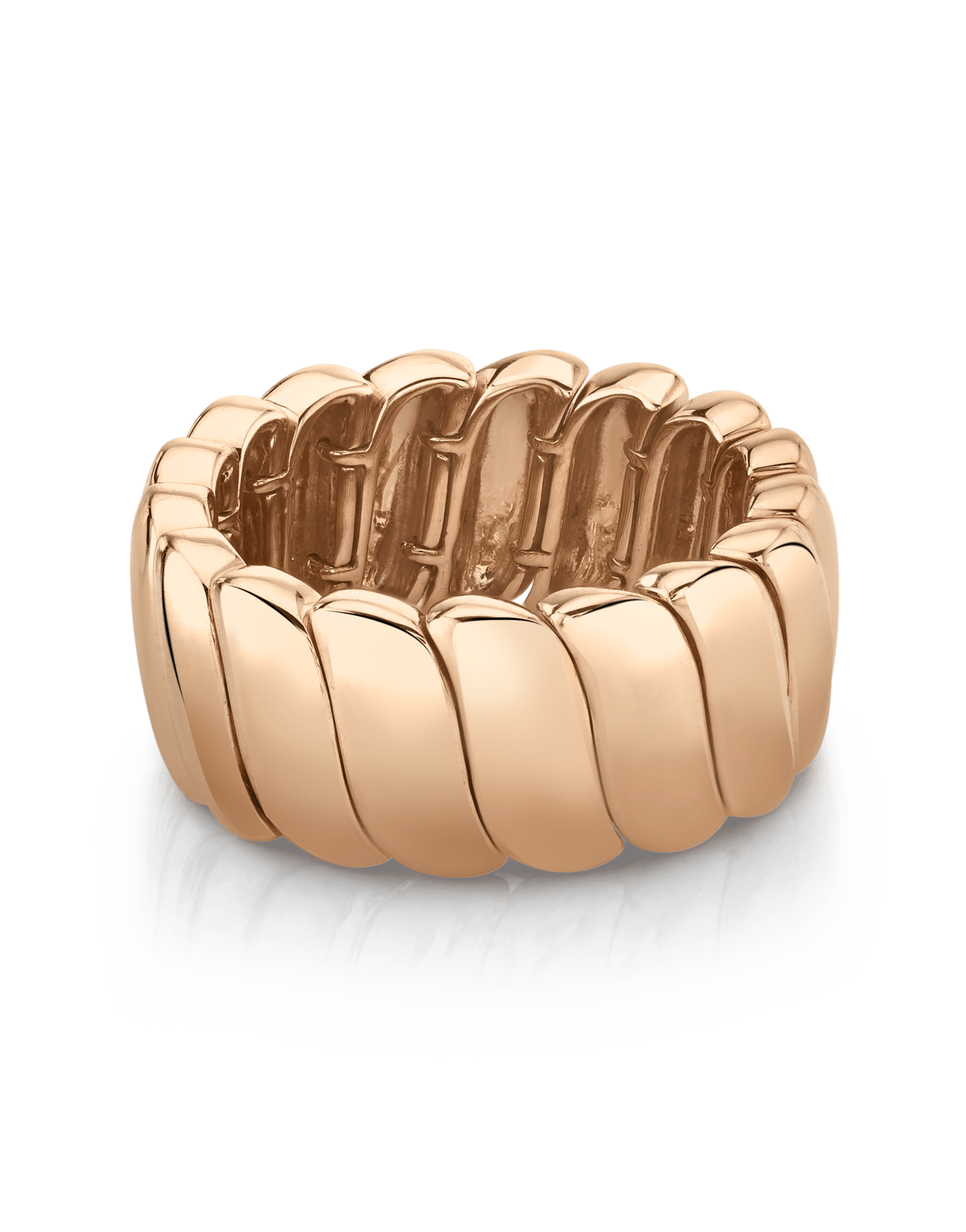 ANITA KO-Large Zoe Ring - Rose Gold-ROSE GOLD