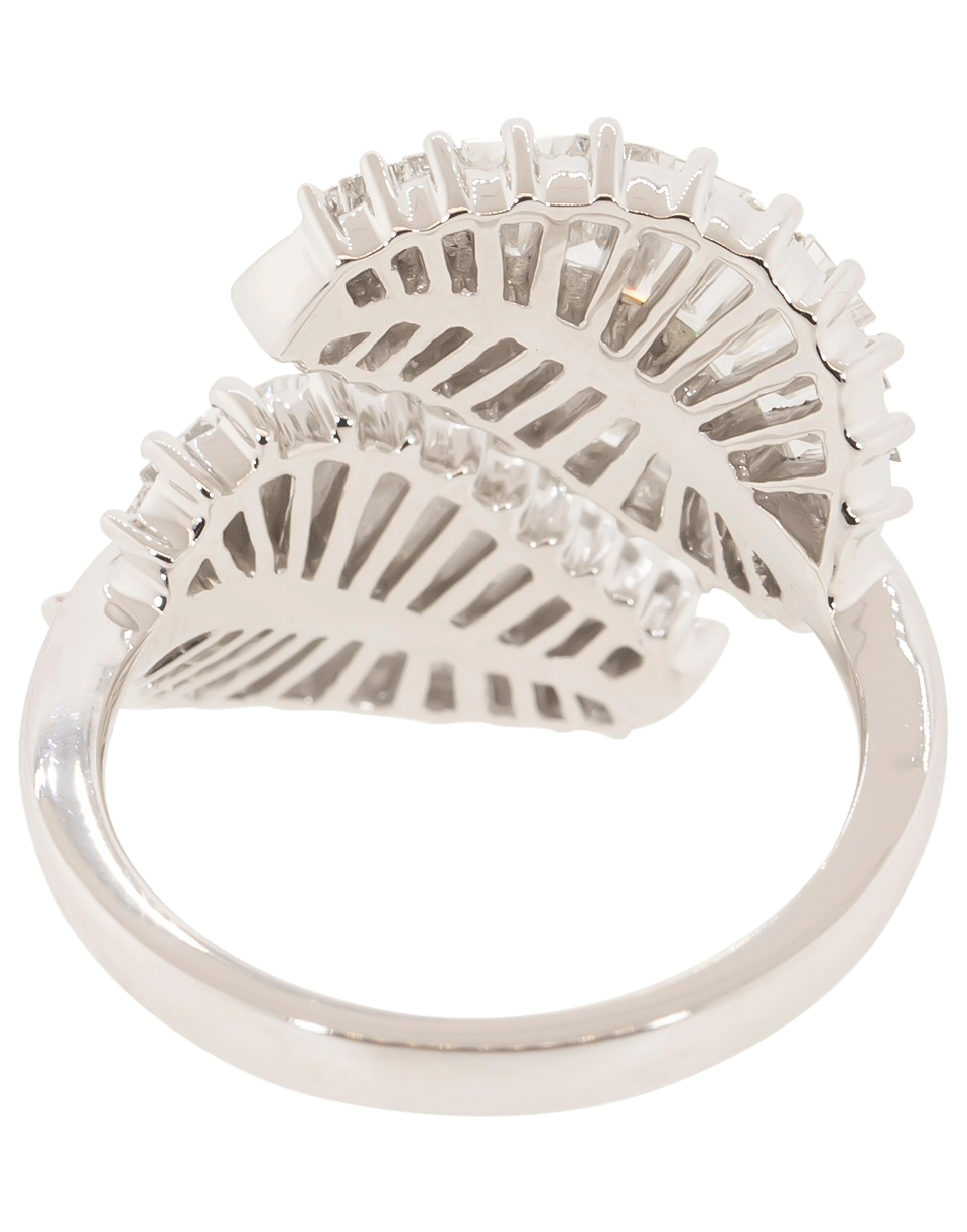 ANITA KO-Palm Leaf Diamond Ring-WHITE GOLD