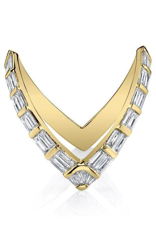 ANITA KO-V Baguette Ring-