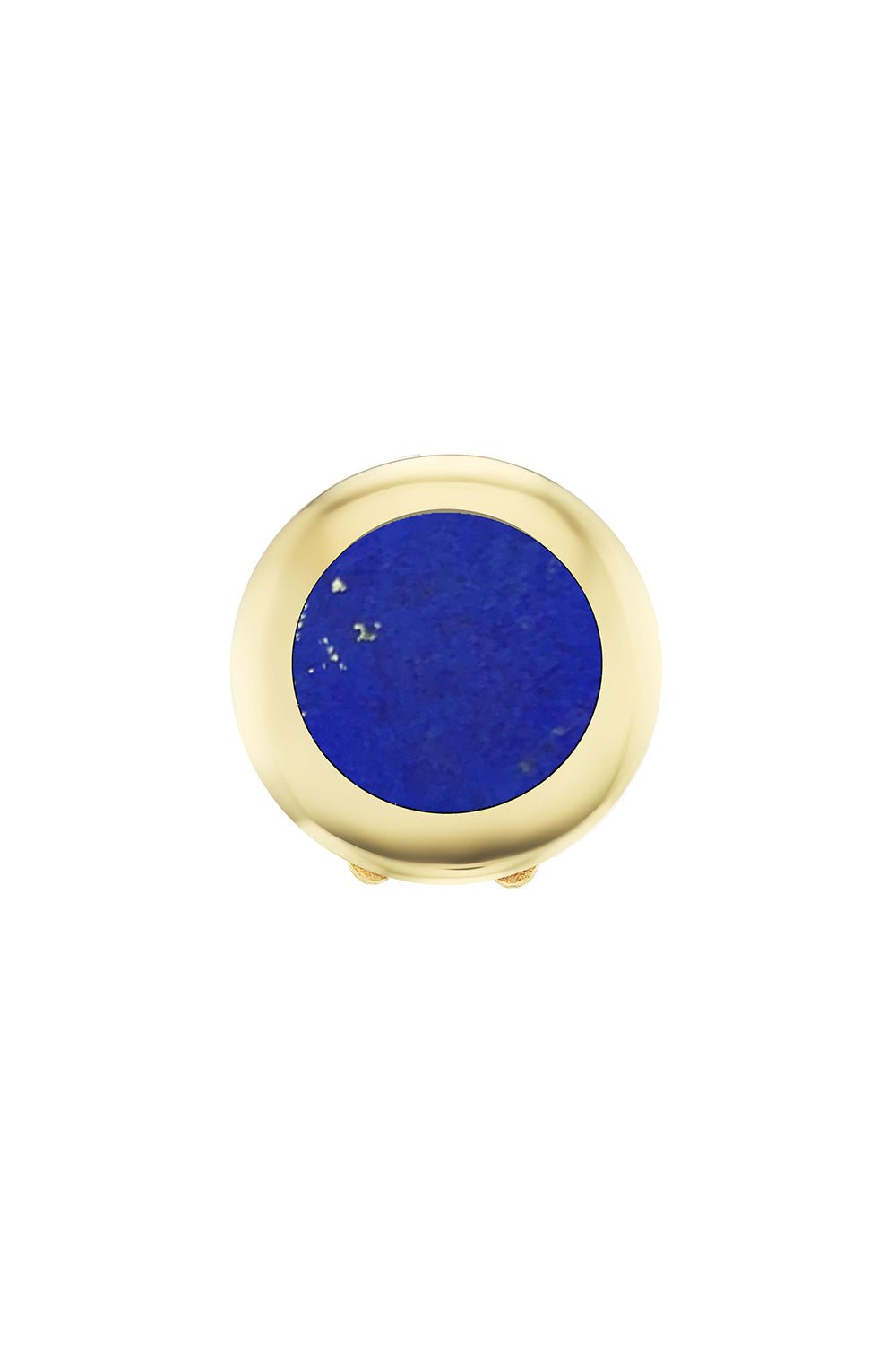 ANNA MACCIERI ROSSI-Lapis Button Cover-YELLOW GOLD